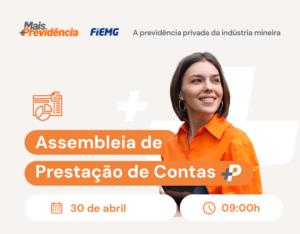 Assembleia de Prestação de Contas +P será realizada no dia 30 de abril
